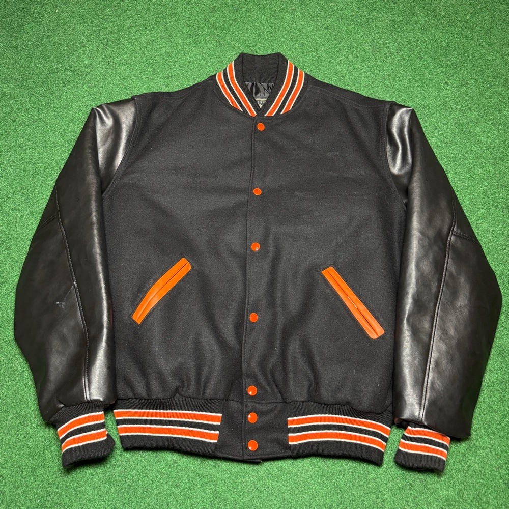 Cathedral Prep Erie Pa Baseball Basketball Large Vintage Wool Varsity Jacket